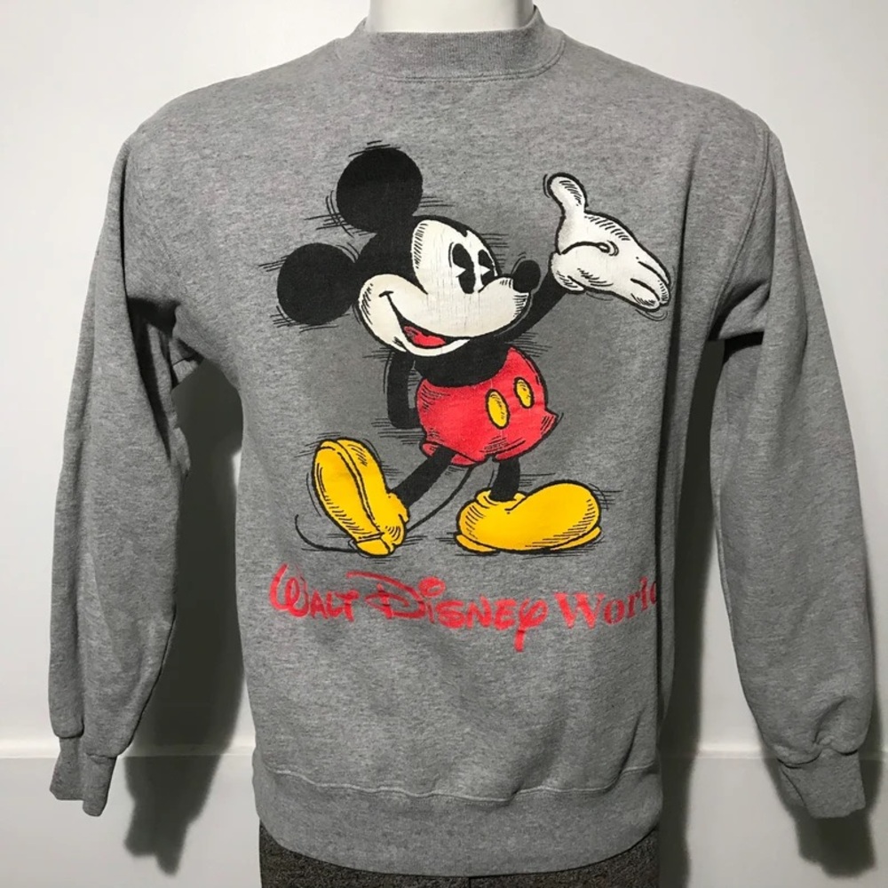 Vintage Mickey Walt Disney World Crewneck Sweatshirt